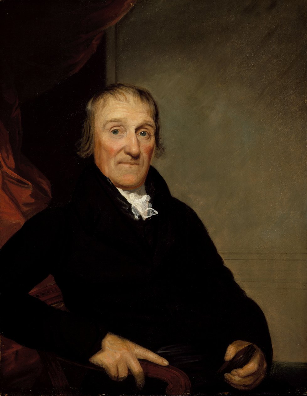 Portret van Isaac Van der Beek door John Wesley Jarvis