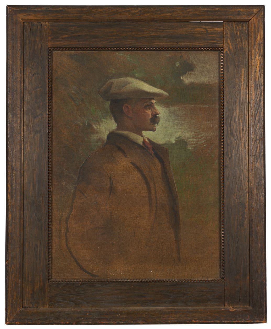 Portret van George Campbell Cooper door John White Alexander