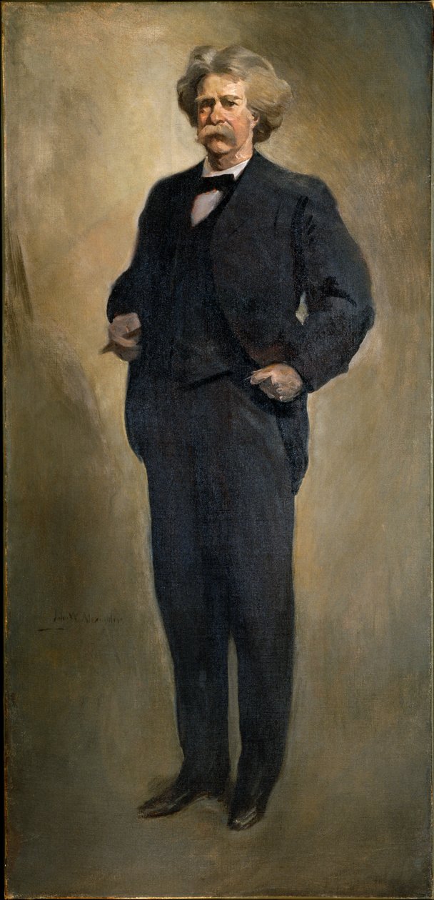 Samuel L. Clemens (Mark Twain) door John White Alexander