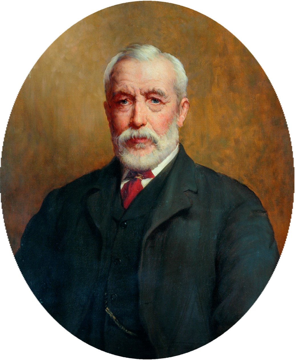 Portret van J. Whiteley Ward, MP door John William Brooke