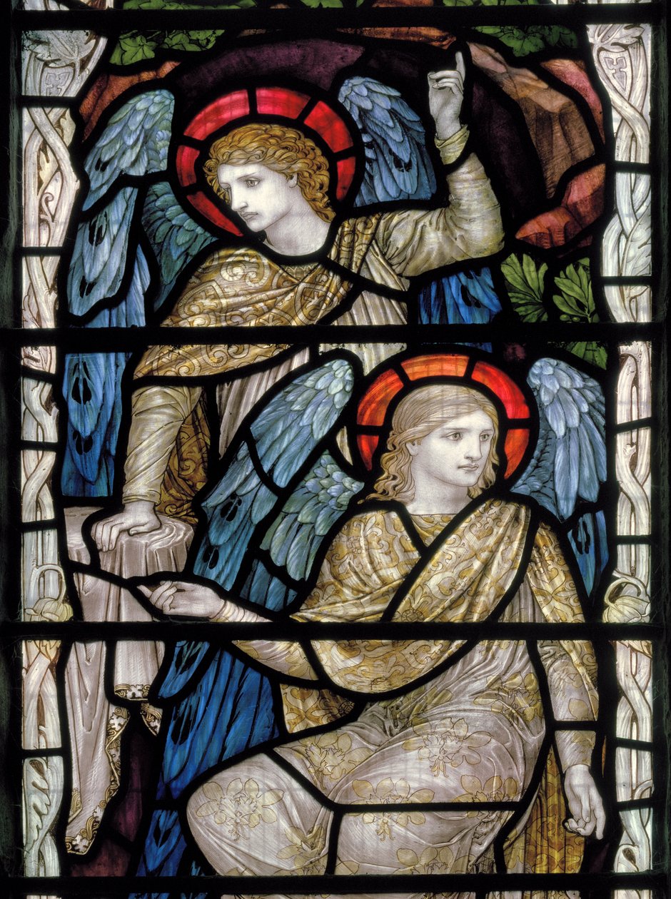 Hij is Opgestaan (detail) door John William Brown