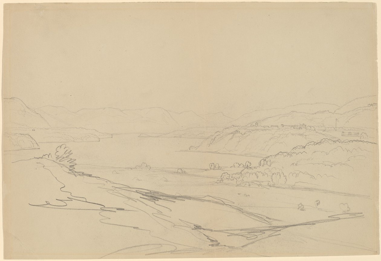 West Point vanaf Storm King door John William Casilear