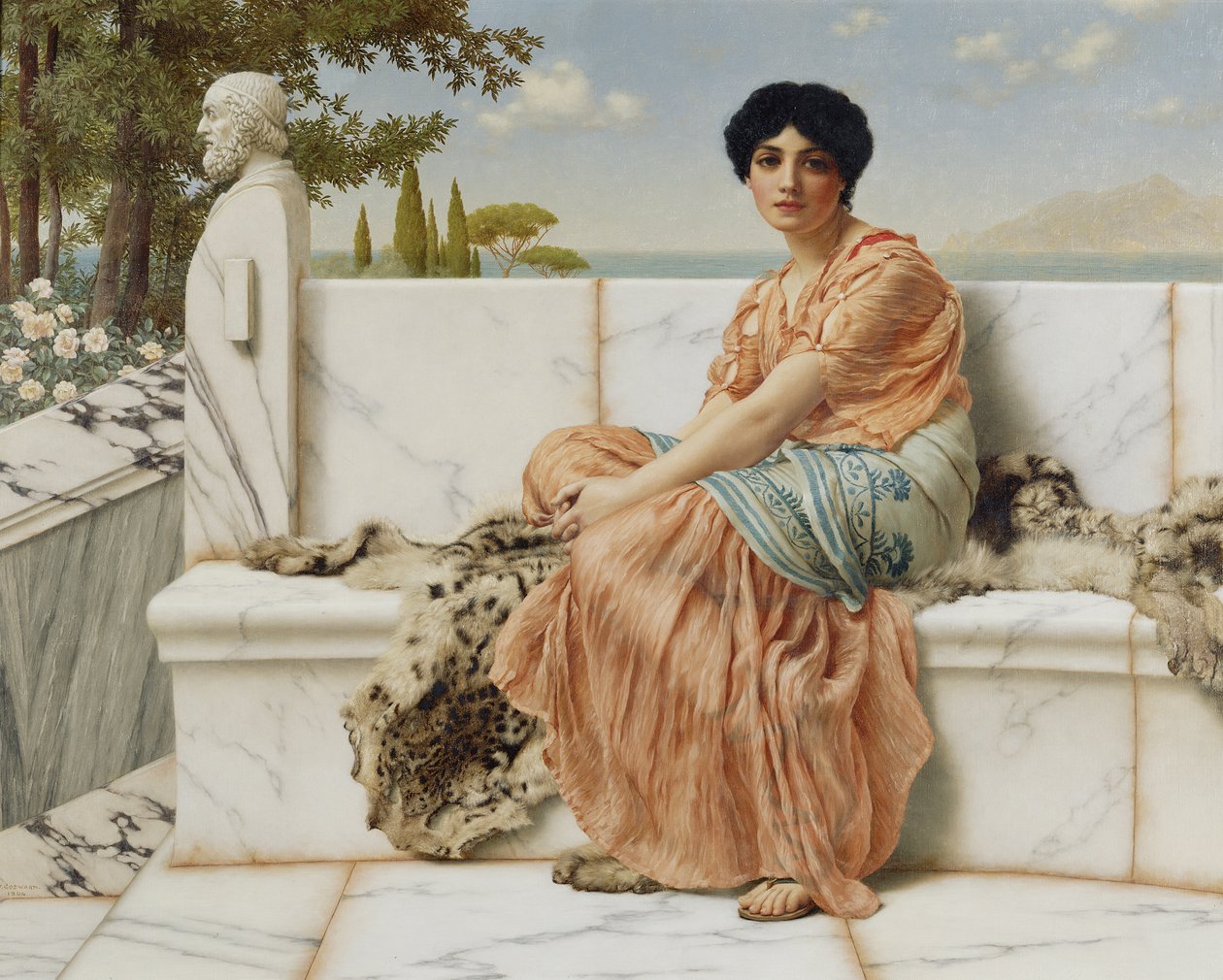 Dagdroom door John William Godward