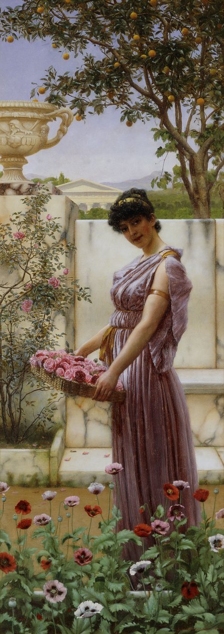 De bloemen van Venus, 1890 door John William Godward