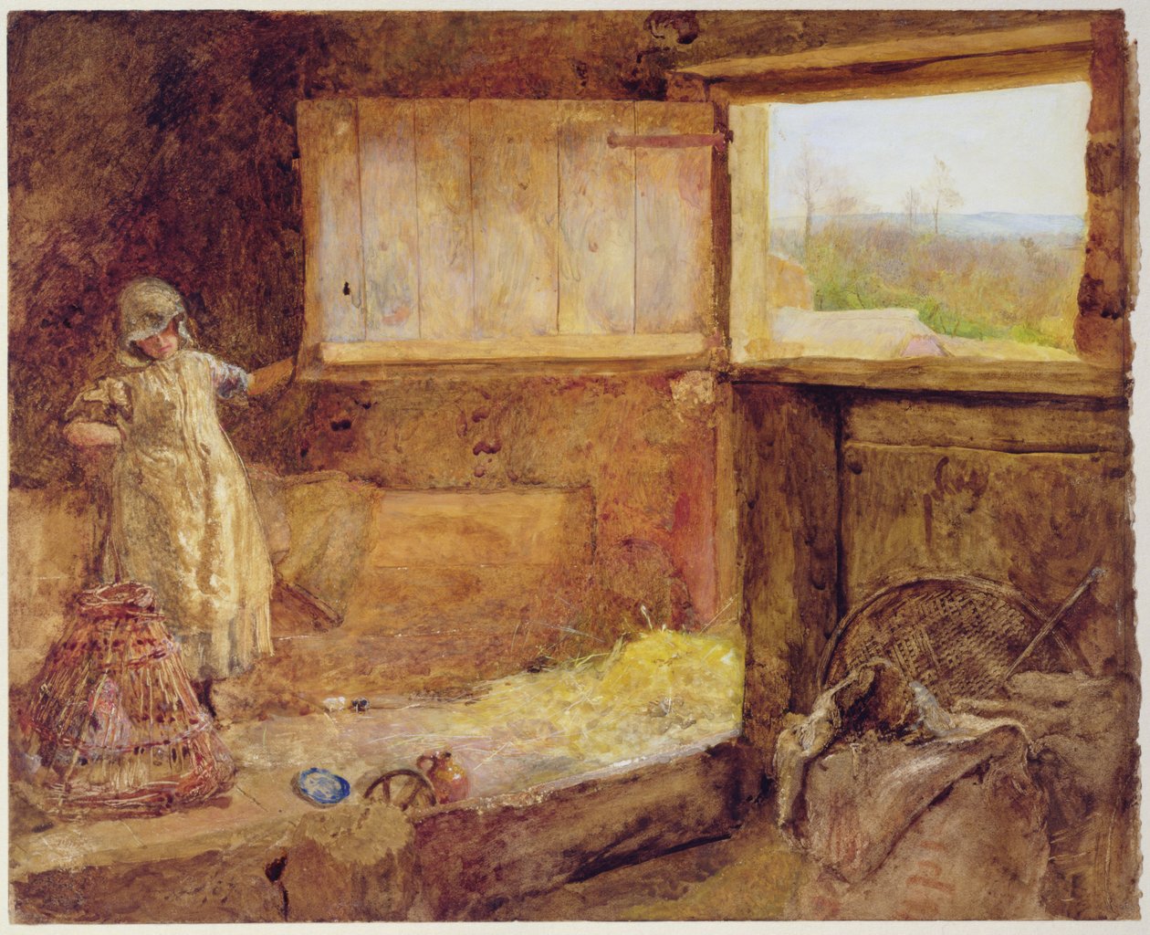 De hooizolder door John William North
