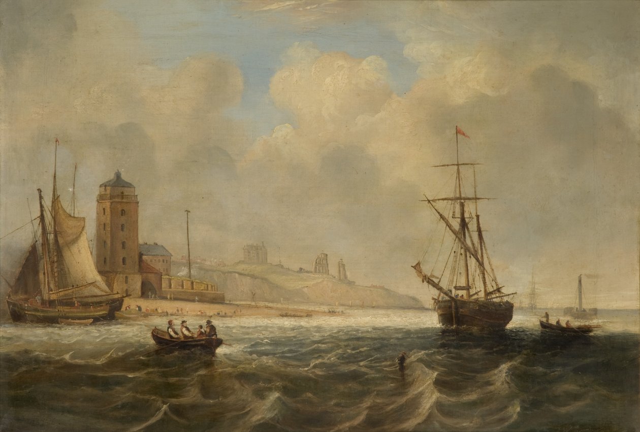 Ingang naar de Tyne door John Wilson Carmichael