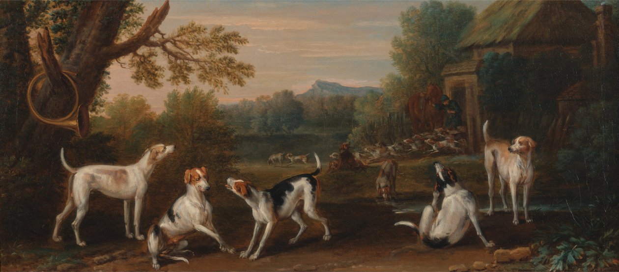 De honden loslaten door John Wootton