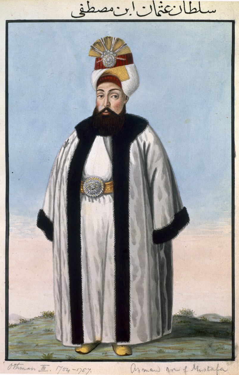 Othman (Osman) III (1699-1757) Sultan 1754-57, uit 