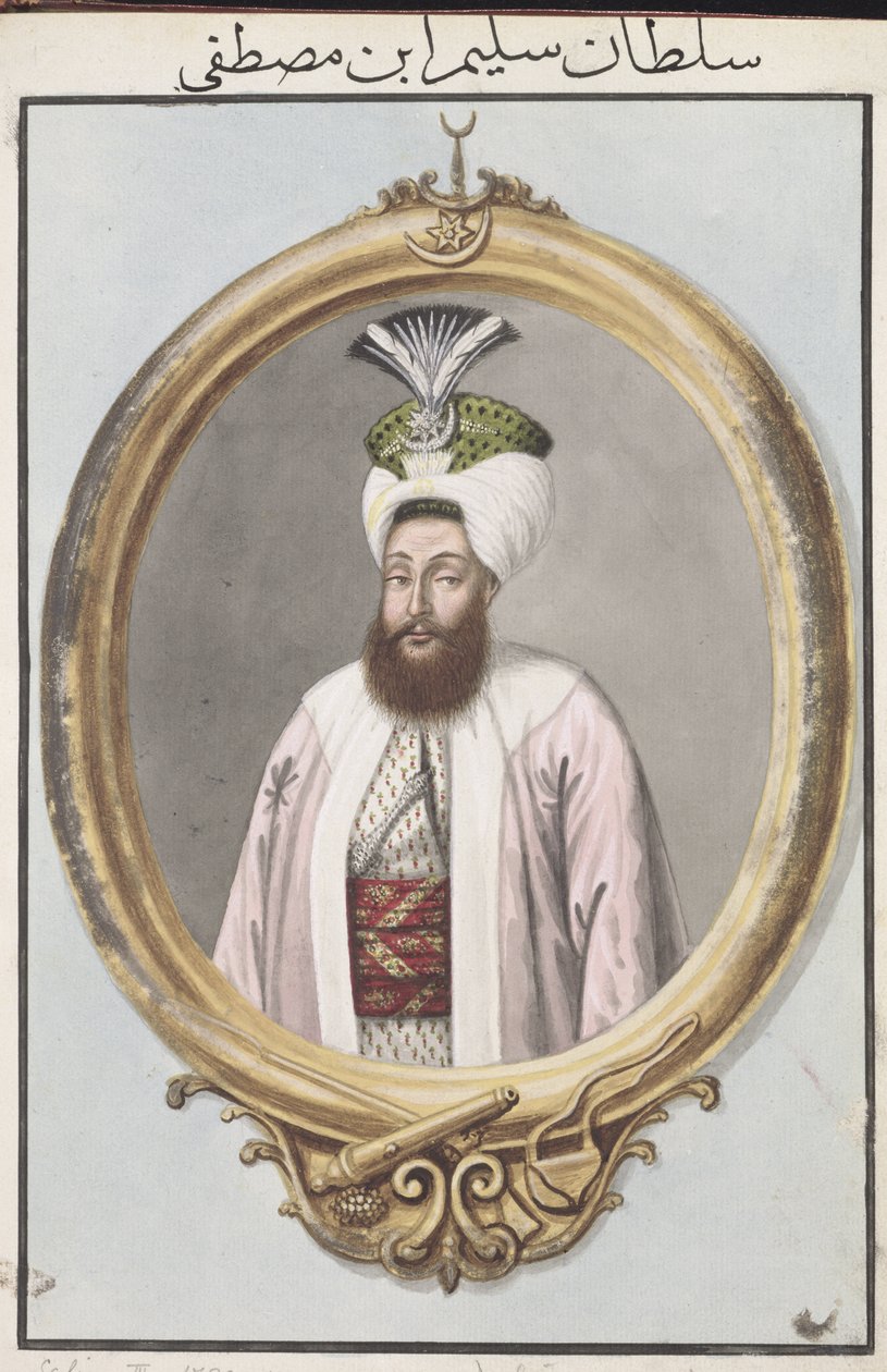 Selim III (1761-1808) Sultan 1789-1807, uit 