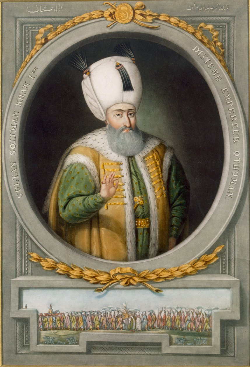 Sultan Suleiman Khan I door John Young