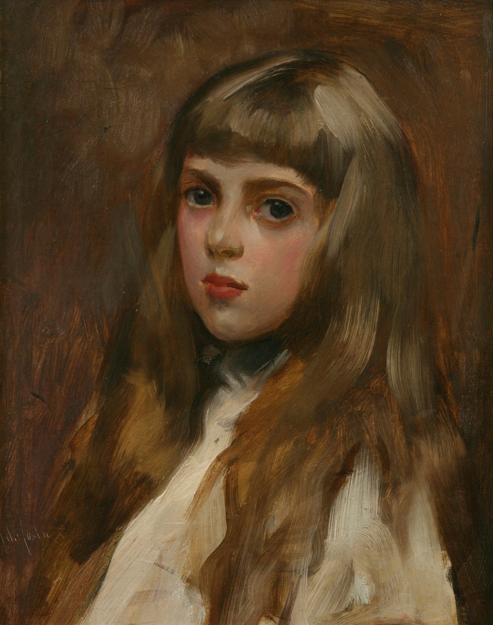 Portret van Marjorie Armstrong door John da Costa
