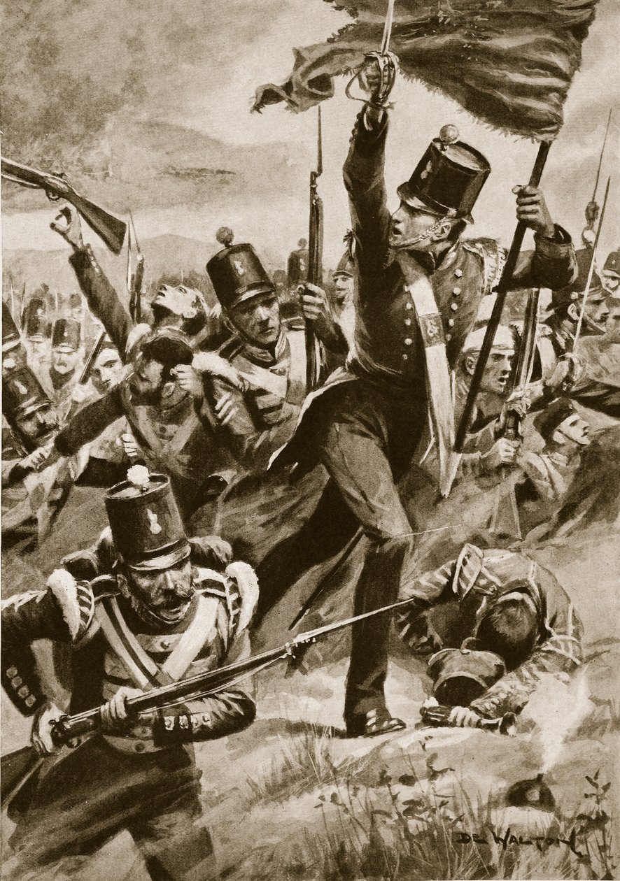 De opmars van de Lichtdivisie bij de Alma, 29 september 1854 door John de Walton