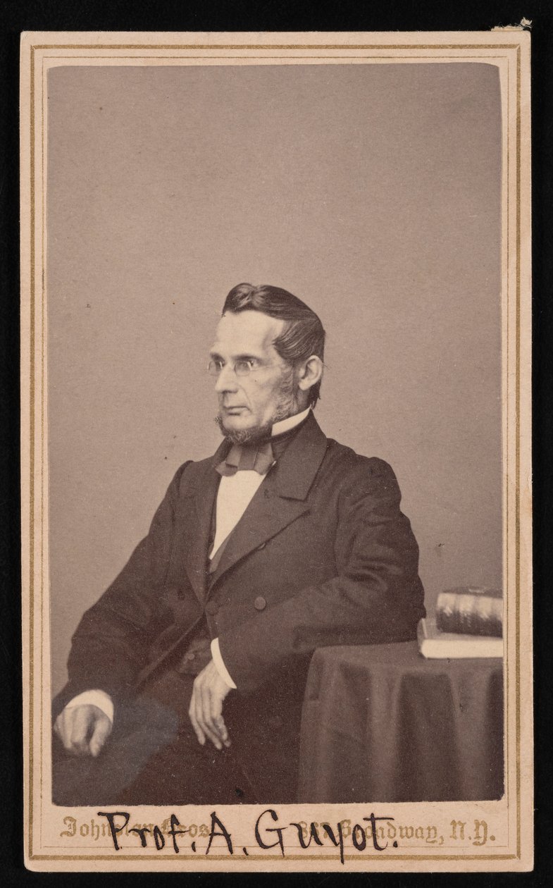 Portret van Arnold Henry Guyot door Johnston Bros