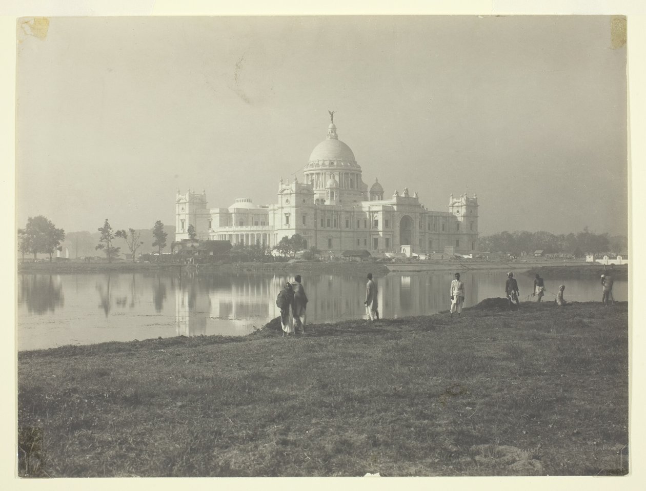 Victoria Memorial in Calcutta door Johnston and Hoffmann