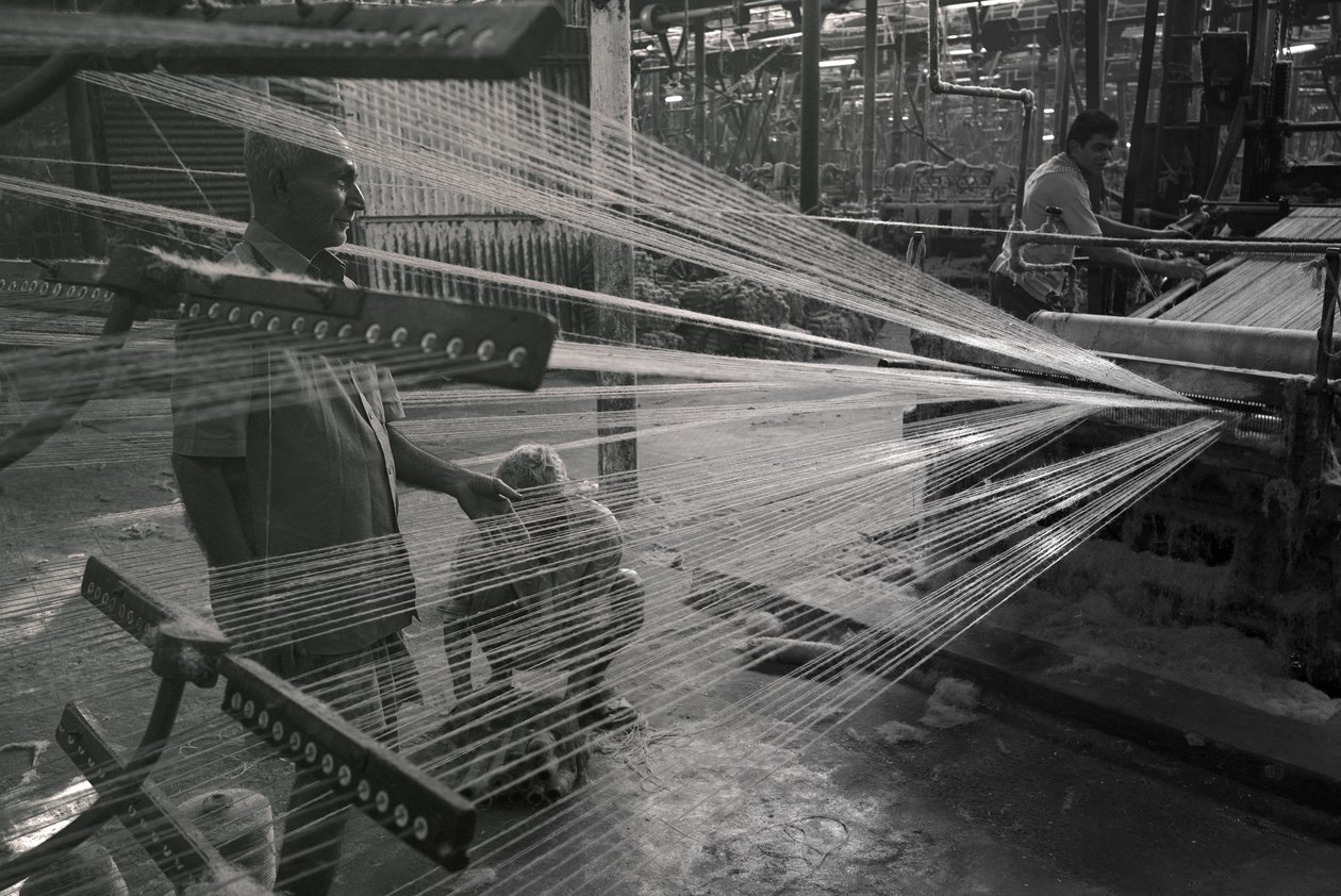 Jutefabriek, Kolkata, India, 2017 (foto) door Jon Nicholson