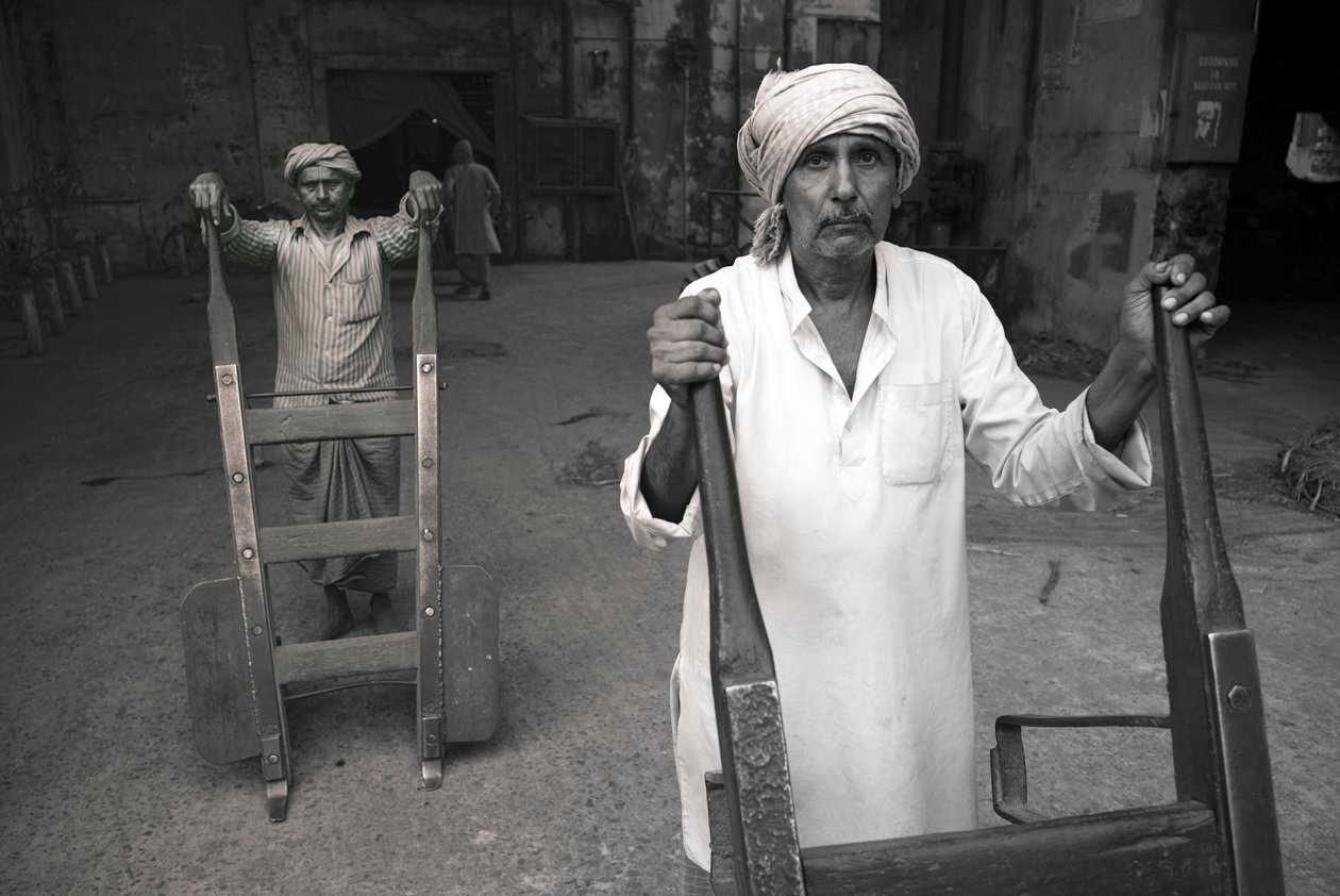 Jutefabriek, Kolkata, India, 2017 (foto) door Jon Nicholson