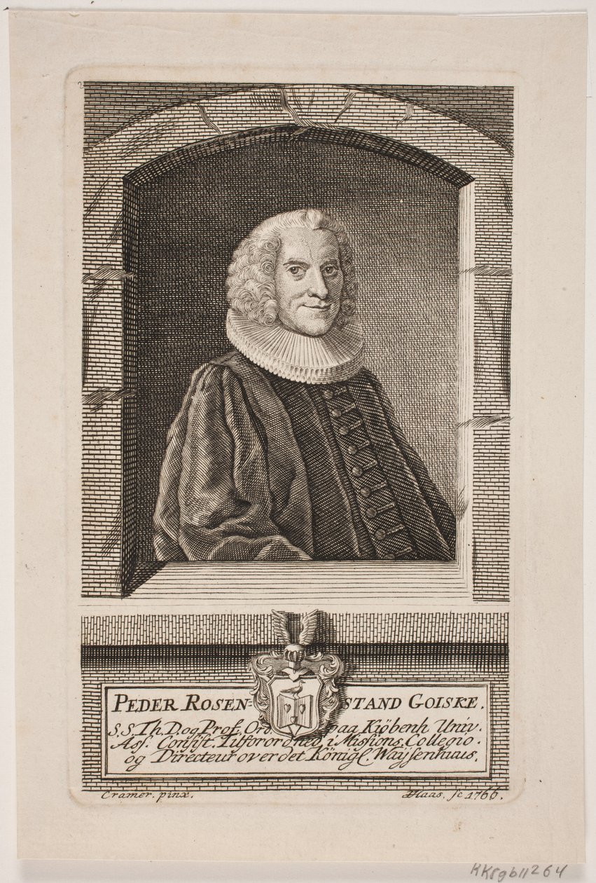 Peder Rosenstand-Goiske door Jonas Haas