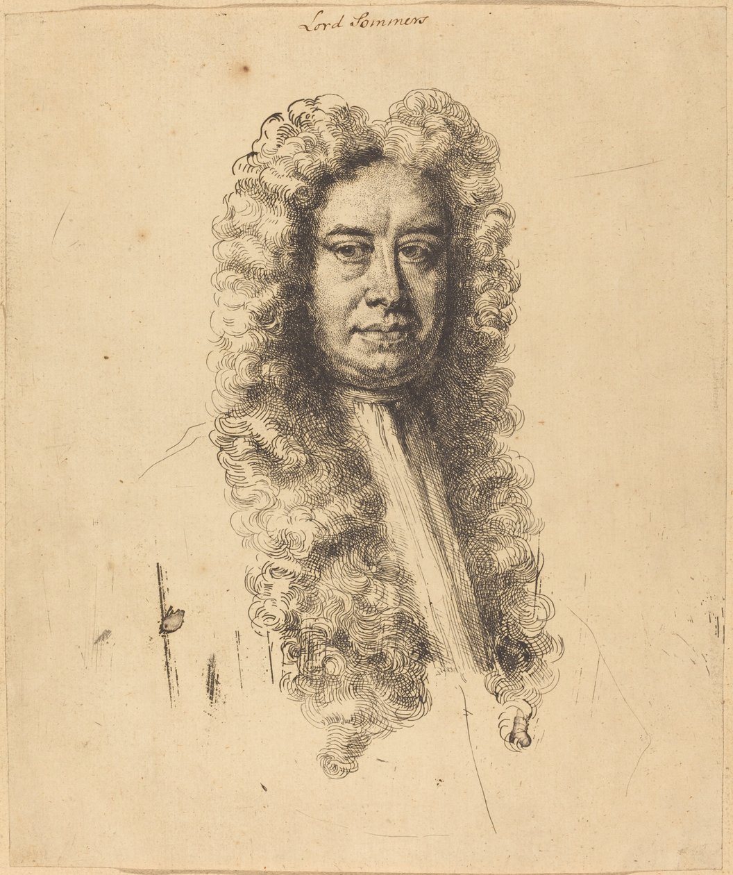 John, Lord Somers door Jonathan Richardson, Sr.