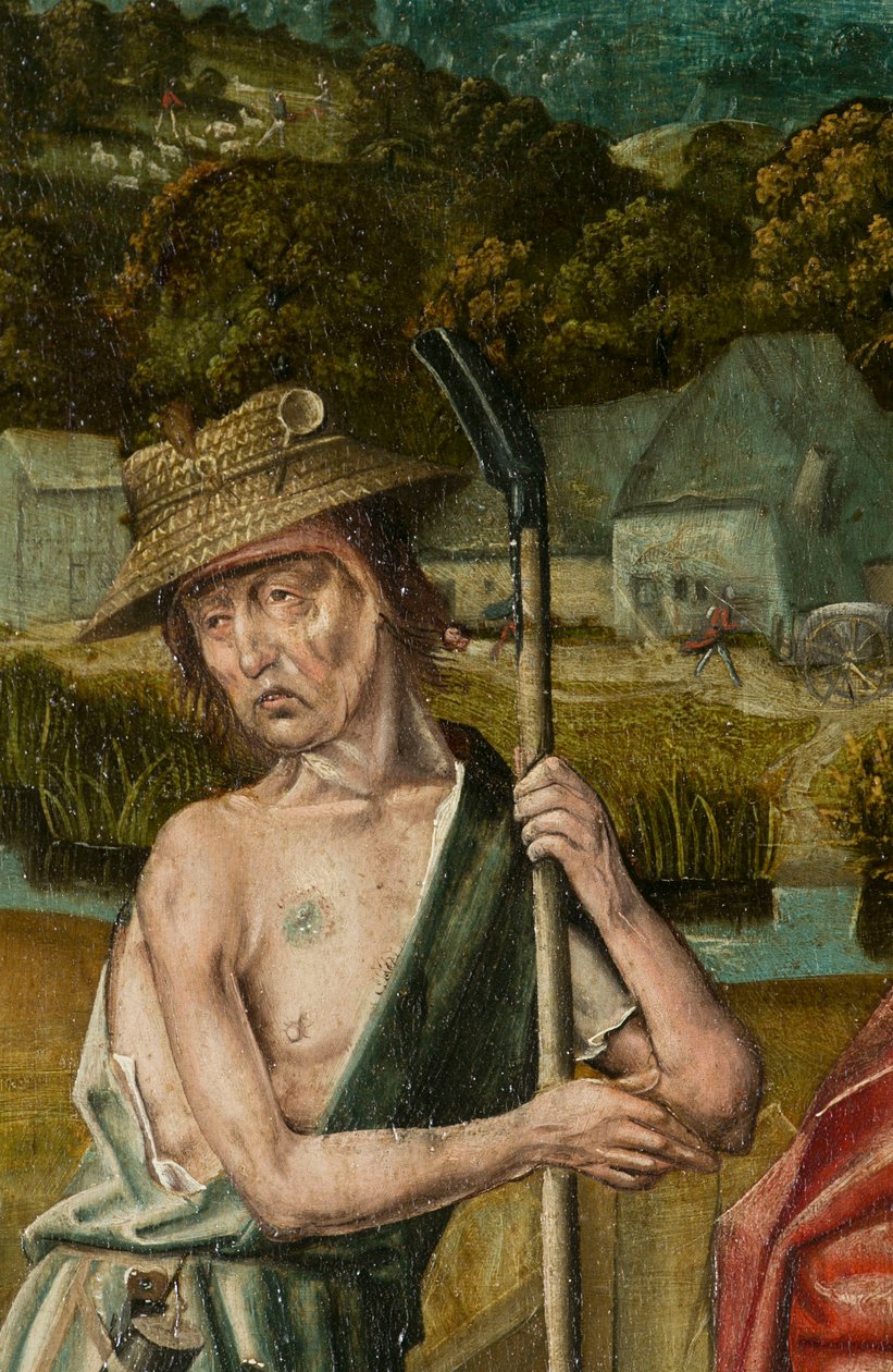 Drieluik van Bethlehem, circa 1540 door Joos van (attr. to) Cleve