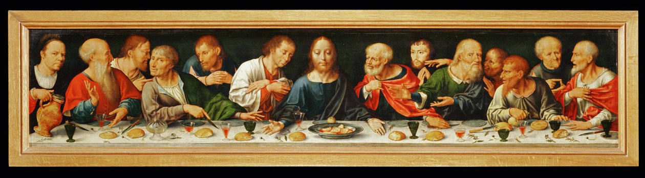 Altaarstuk van de ontmaagding van Christus ... door Joos van Cleve
