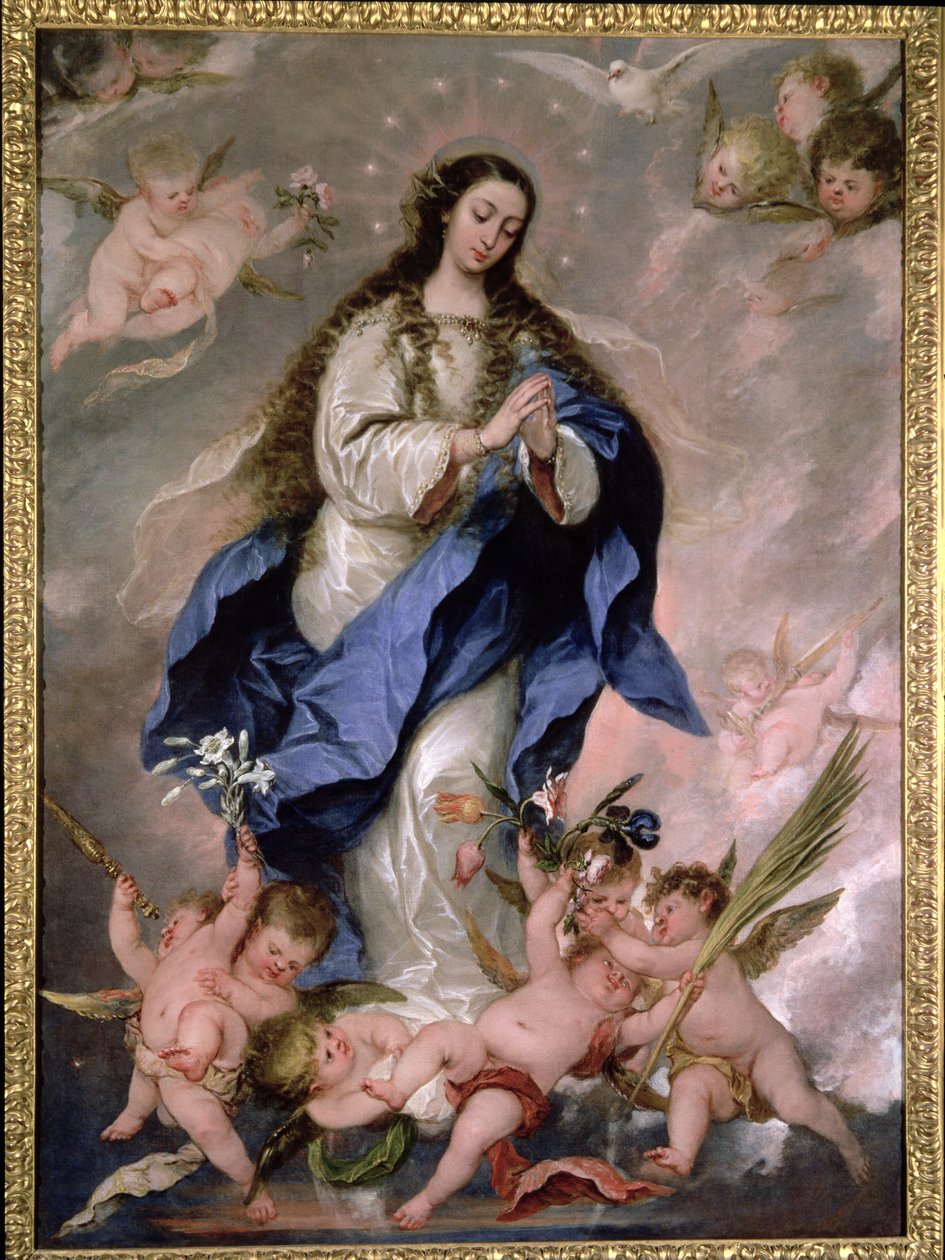 De Onbevlekte Ontvangenis, ca. 1650-75 door José Antolínez