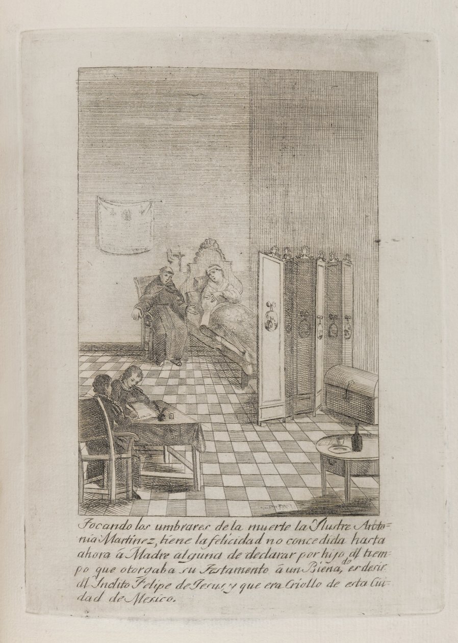 Leven van Sint Filips van Jezus door José Montes de Oca