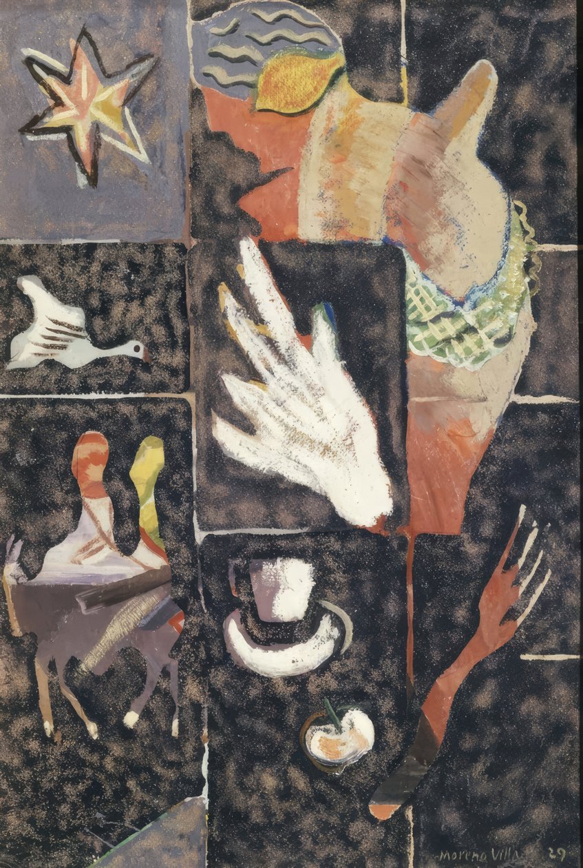 SCHILDERIJ door José Moreno Villa