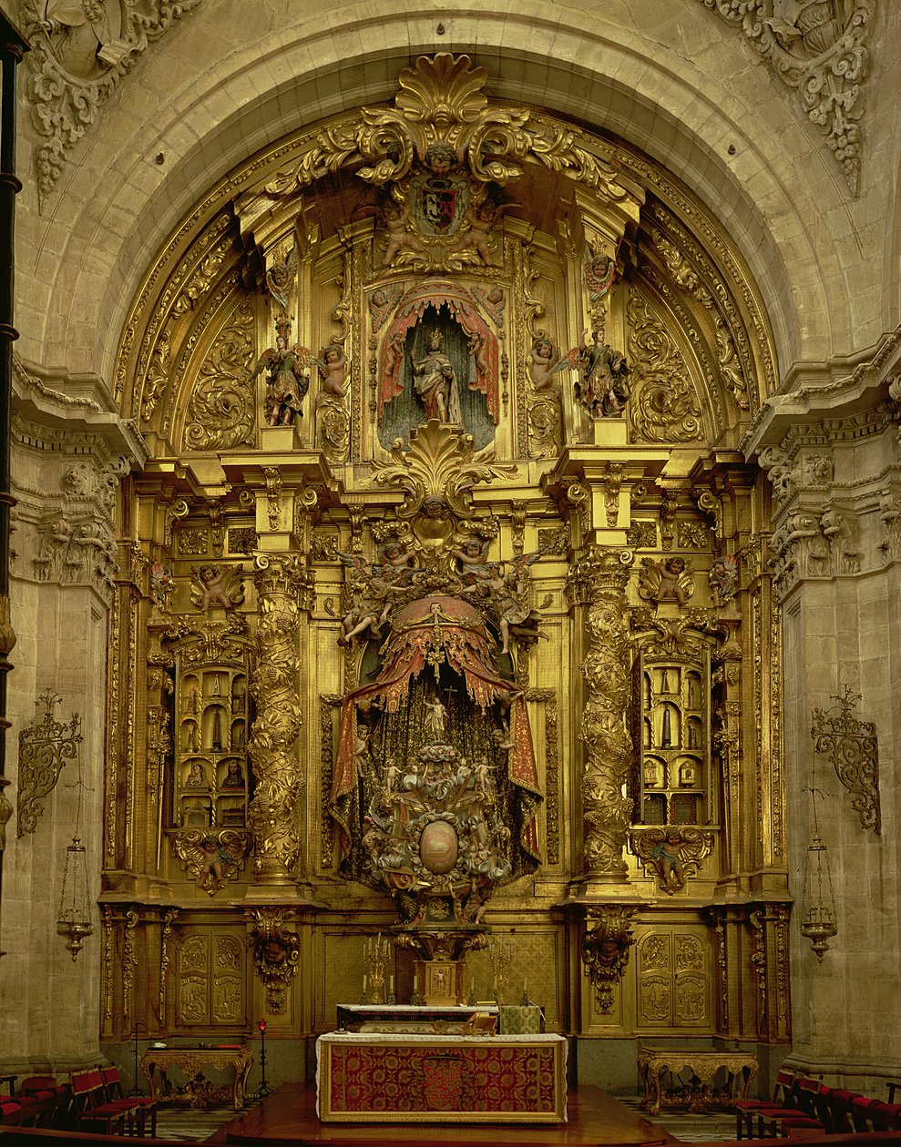 Altaarstuk van de Sacramentskapel door Jose Benito de Churriguera
