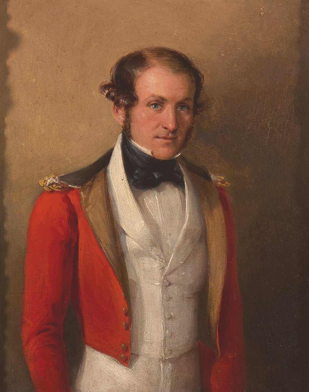 Luitenant-kolonel (later luitenant-generaal) William Anson McCleverty, 48e Regiment door Jose Maria Escacena y Daza