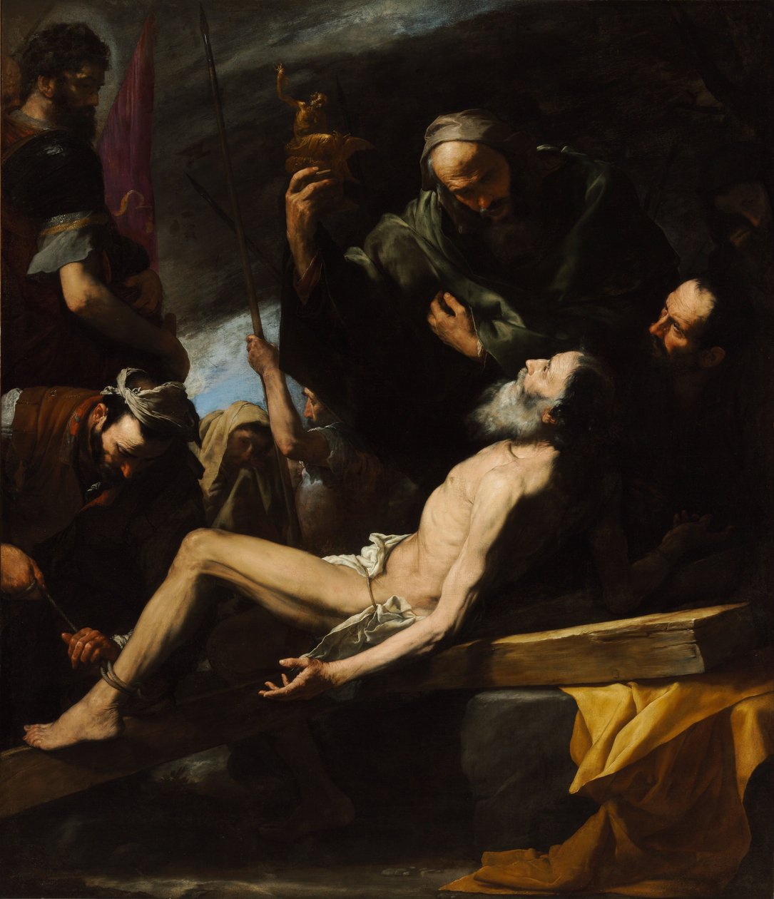 Martelaarschap van Sint Andreas door Jose de Ribera