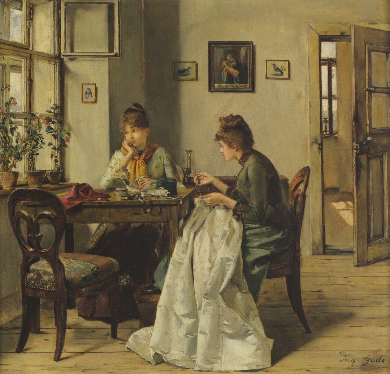 De Naaister door Josef Gisela