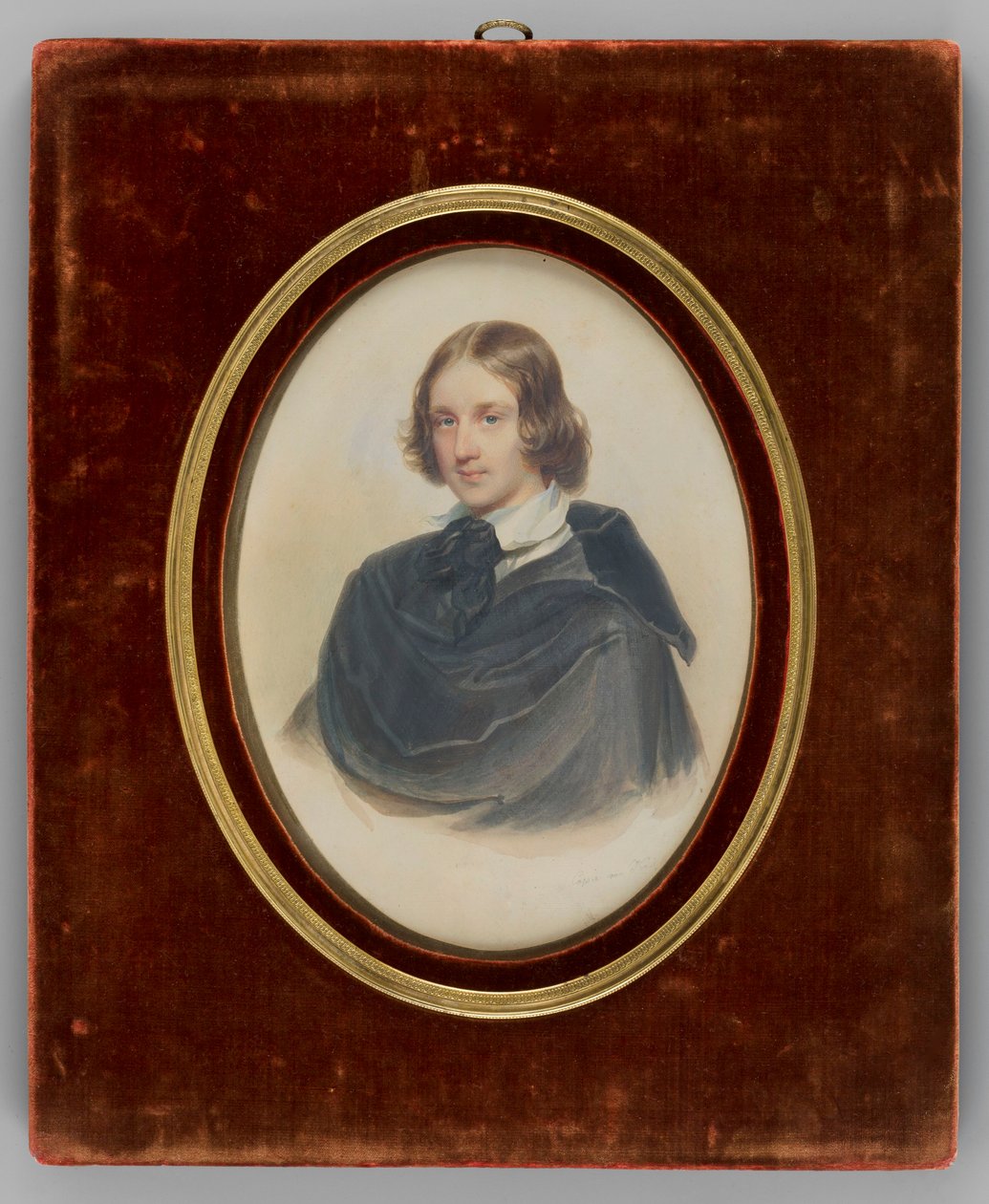 Adam Józef Potocki als jongeman (1822-1872), zoon van Artur en Zofia, geboren Branicka door Josef Kriehuber