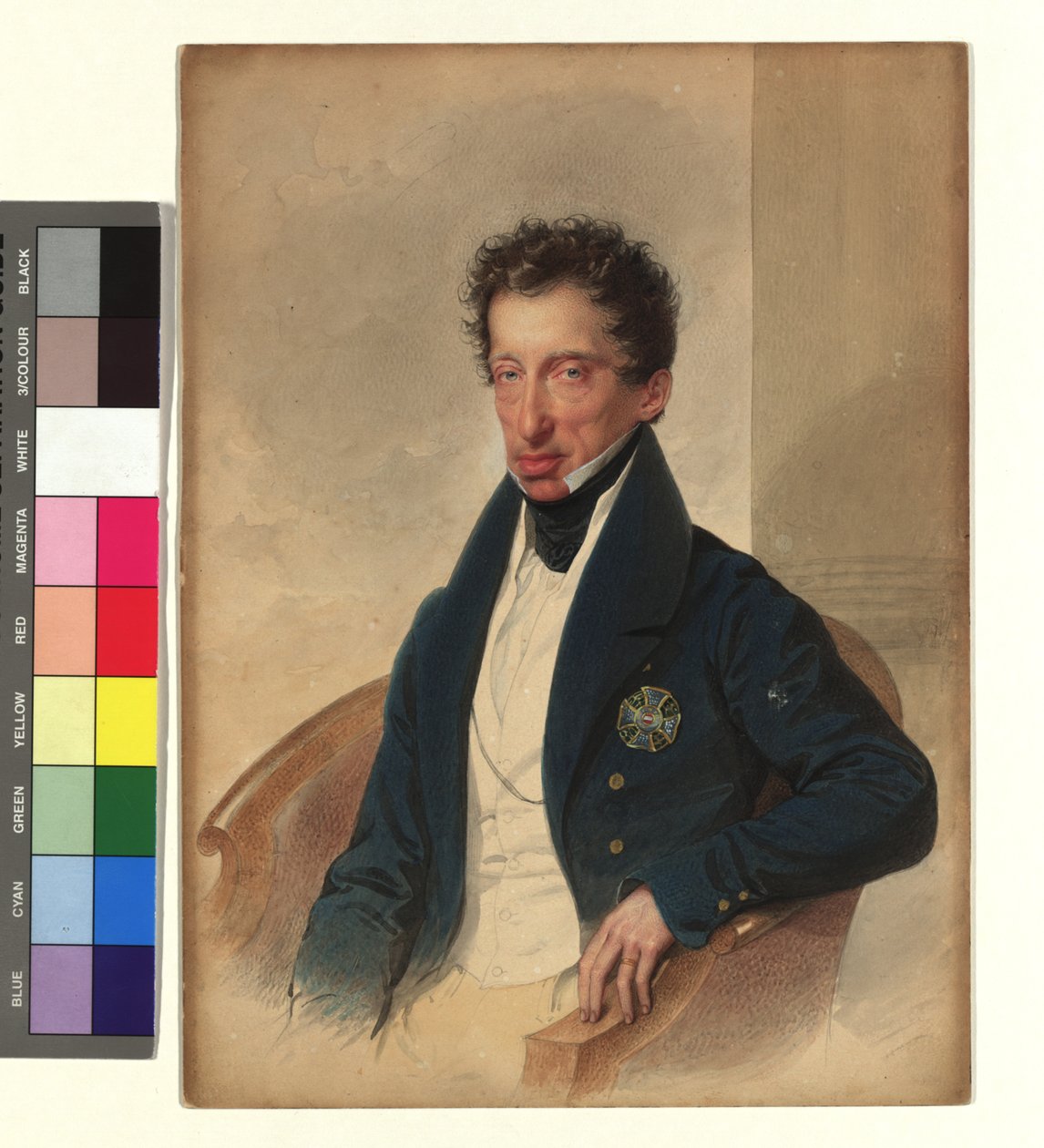 Aartshertog Karel Lodewijk Johan door Josef Kriehuber