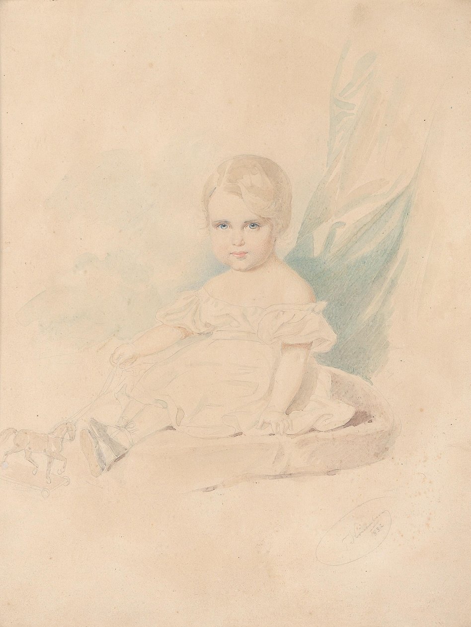 Josef Kriehuber Franz Joseph 1832 door Josef Kriehuber