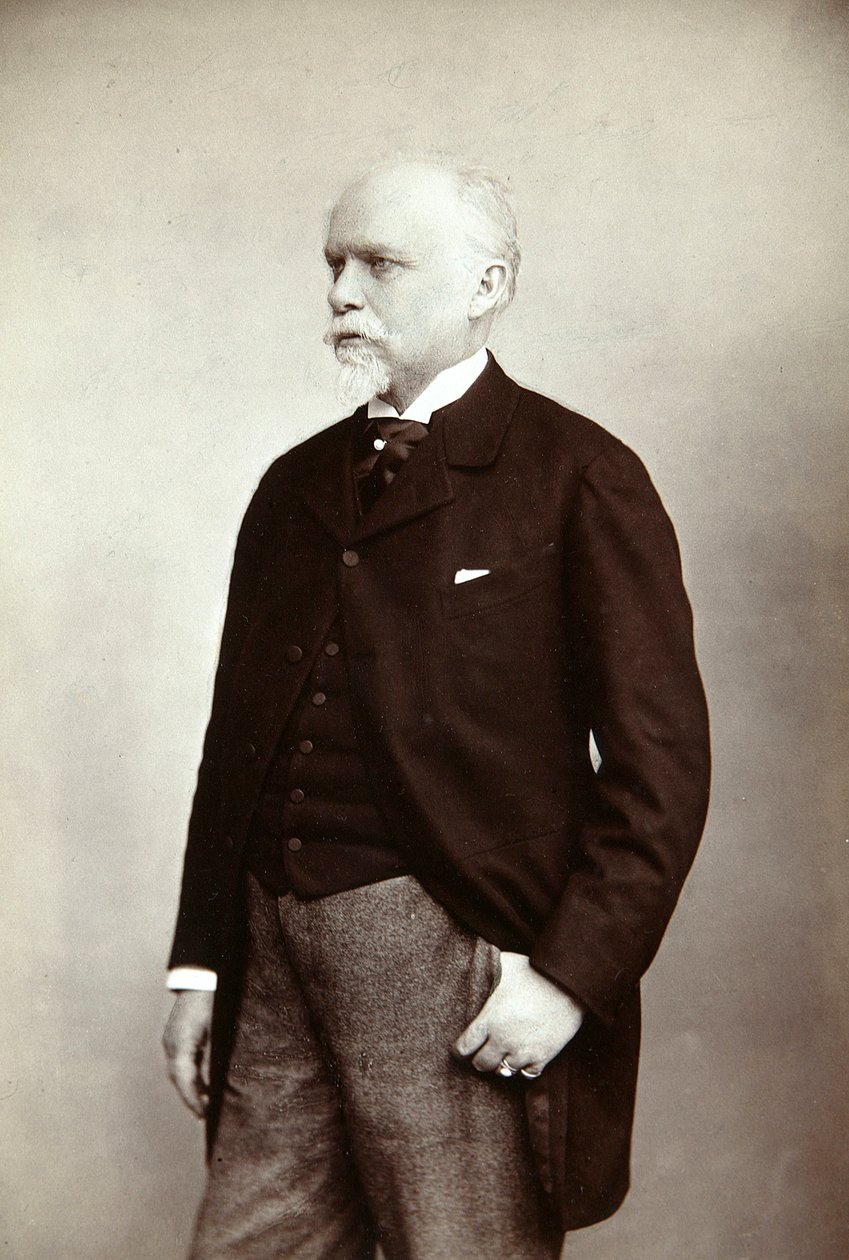 Alexander Onegin, Russische auteur en historicus, ca. 1900 door Josef Löwy