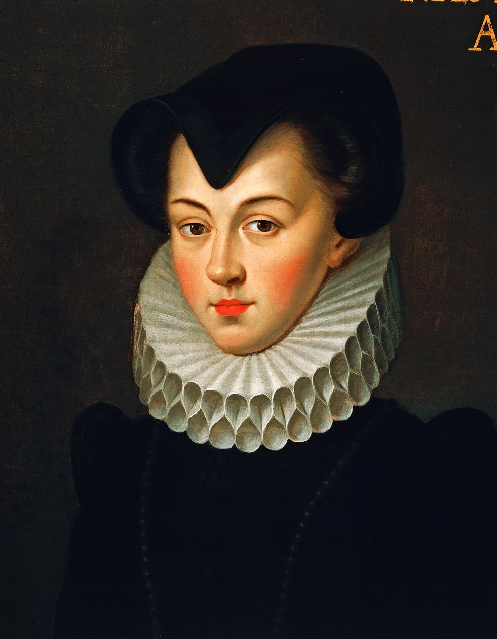 Portret van Elizabeth van Oostenrijk door Josef and Mayrhofer Friedrich Kiss