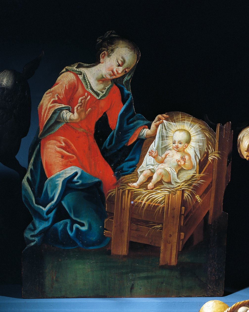Maagd en Kind door Josef Renzler