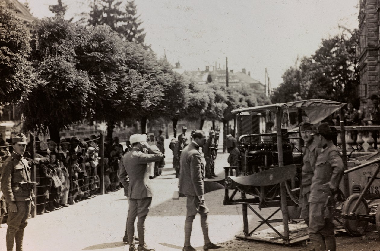 Album "Meine weltkriegs - Erinnerungen South-West Front (Karinthië, Italië, Zuid-Tirol) 31/03/1915-12/11/1918 - Josef Zohles Wenen": Oostenrijkse soldaten door Josef Zohles