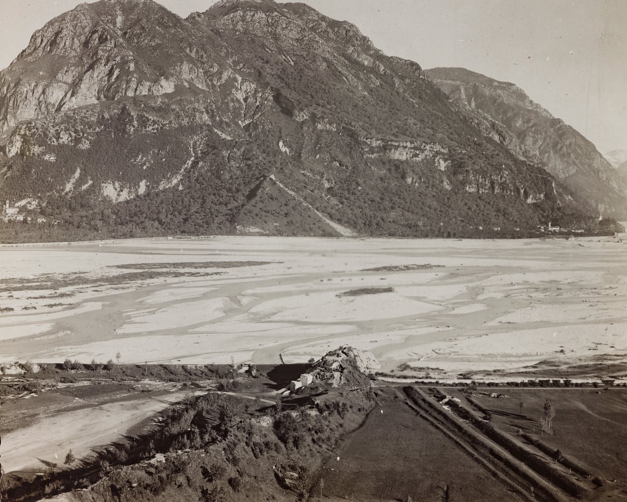 Album "Meine weltkriegs - Erinnerungen South-West Front (Karinthië, Italië, Zuid-Tirol) 31/03/1915-12/11/1918 - Josef Zohles Wien": de Tagliamento door Josef Zohles