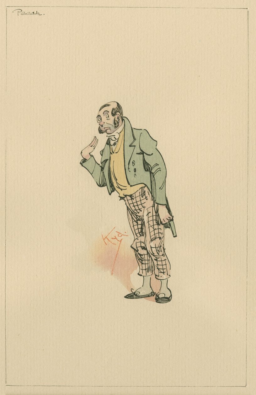 Mr Perch door Joseph Clayton Clarke