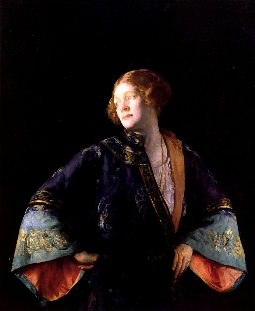 De Blauwe Kimono, 1922 door Joseph DeCamp