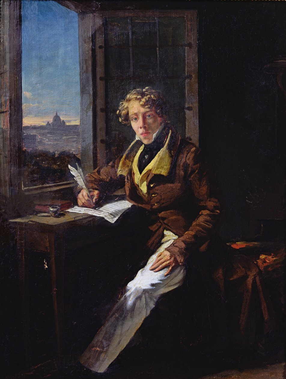 Portret van Victor Rifaut (1798-1838) 1822 door Joseph Desire Court