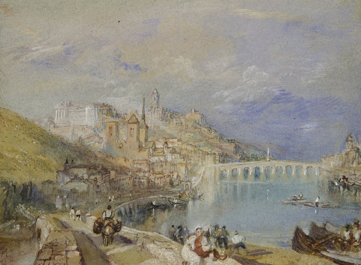 Blois, ca. 1830 door Joseph Mallord William Turner