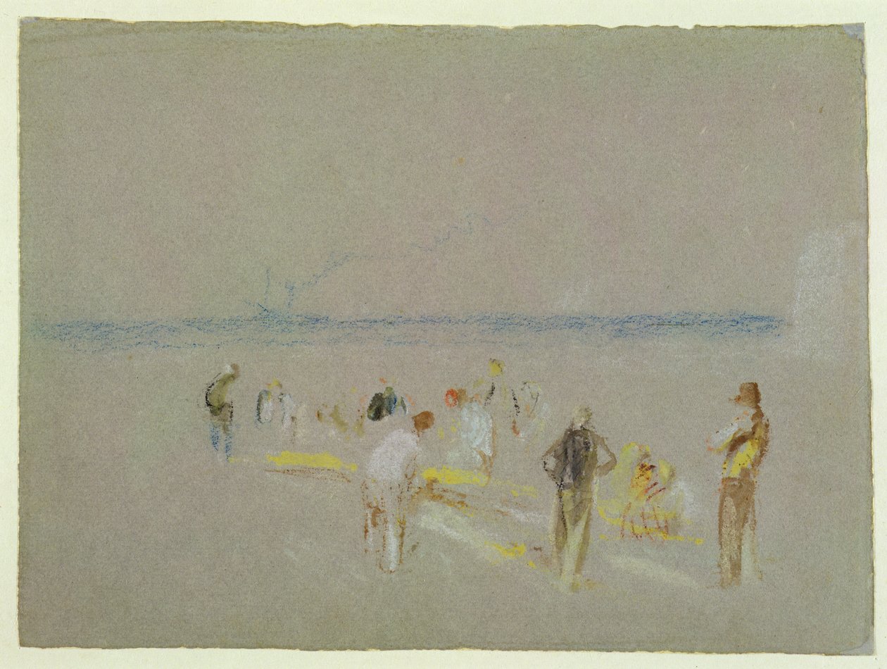 Cricket op de Goodwin Sands door Joseph Mallord William Turner