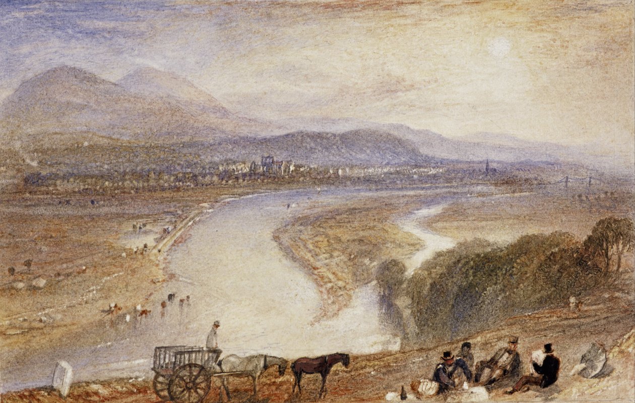 Melrose door Joseph Mallord William Turner