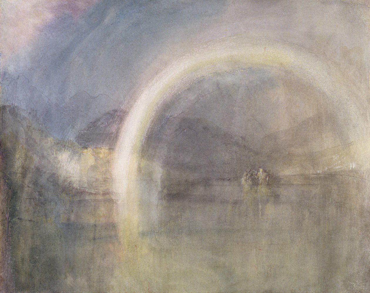 Regenboog Over Loch Awe, c.1831 door Joseph Mallord William Turner