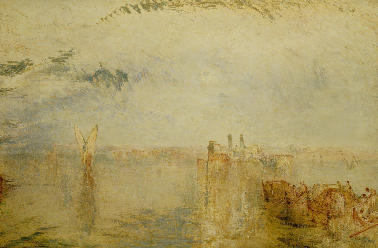 Terug van het bal (St. Martino) door Joseph Mallord William Turner