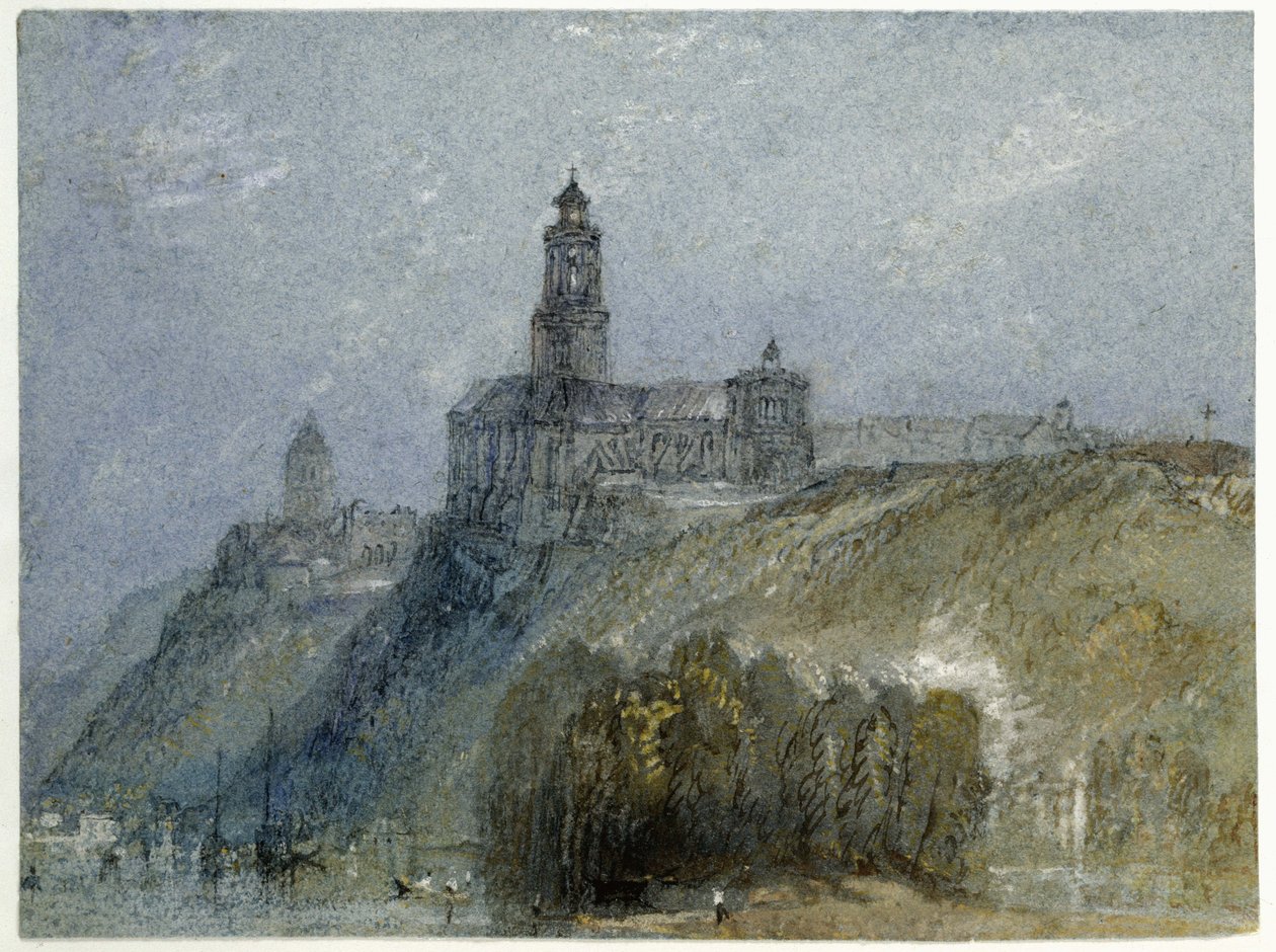 Saint-Florent-le-Vieil door Joseph Mallord William Turner