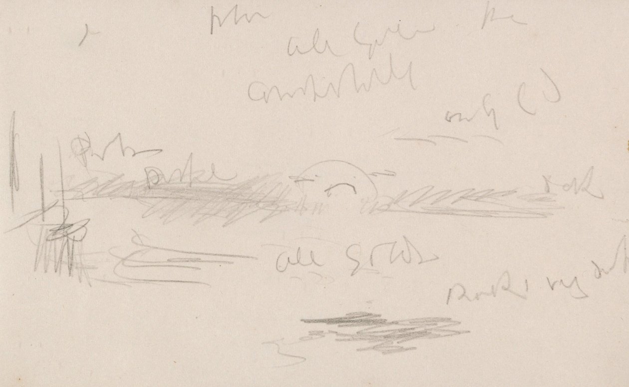 Het Kanaalschetsboek door Joseph Mallord William Turner
