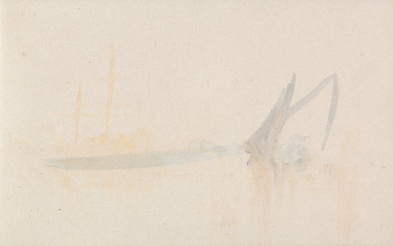 Het Kanaalschetsboek door Joseph Mallord William Turner
